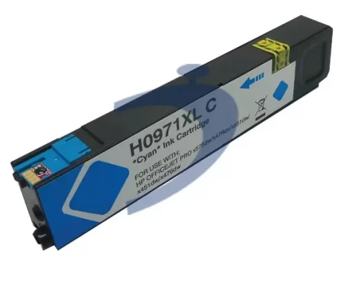 CARTUCHO DE TINTA COMPATÍVEL HP 971XL CN622AM CIANO