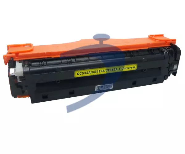 TONER COMPATÍVEL HP CC532A CE412 CF382 AMARELO (YELLOW) | CP2020 CP2025 CM2320 M475 M476 | ALPHA TECHNOLOGY 2.8K