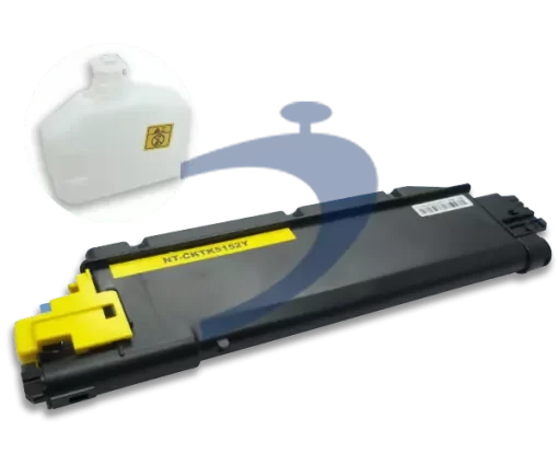 TONER COMPATÍVEL KYOCERA TK-5152Y TK5152 TK-5152 AMARELO (YELLOW) | M6035 M6535 P6035 | ALPHA TECHNOLOGY 12K