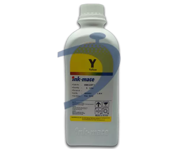 TINTA PARA EPSON AMARELO (YELLOW) PIGMENTADO T673420 T664420 | L800 L110 L380 L606 | INK-MATE 1L