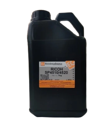 Refil de Pó de Toner Ricoh SP4500H 407316 Preto / Black (EG) | SP4510 SP4520 | Excelência Gráfica 1KG