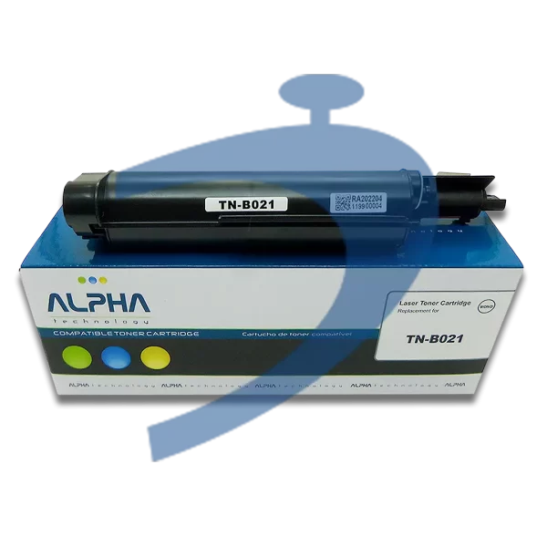 TONER COMPATÍVEL BROTHER TN-B021 SEM CHIP B2050DN HL-B2000D HL-B2080DW MFC-B7720DN ALPHA TECHNOLOGY 2.6K