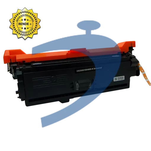 Toner Compatível HP CE250X CE400X Laserjet CP3525 CM3530 M551 Alpha Technology 11K