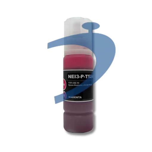 REFIL DE TINTA EPSON T524 T524M MAGENTA PIGMENTADO | L6580 L15150 L15167 | 70ML