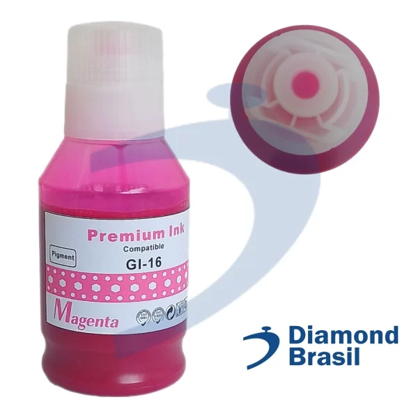 REFIL CANON GL16  GX 6010 /  GX7010 PIGMENTADA MAGENTA 135ML