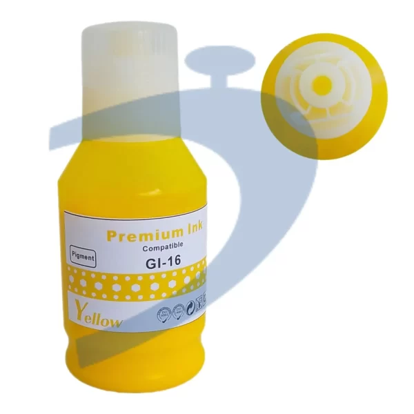 REFIL CANON GL16  GX 6010 /  GX7010 PIGMENTADA YELLOW 135ML
